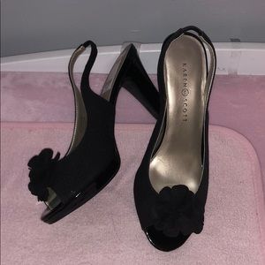 Karen Scott sling back heels